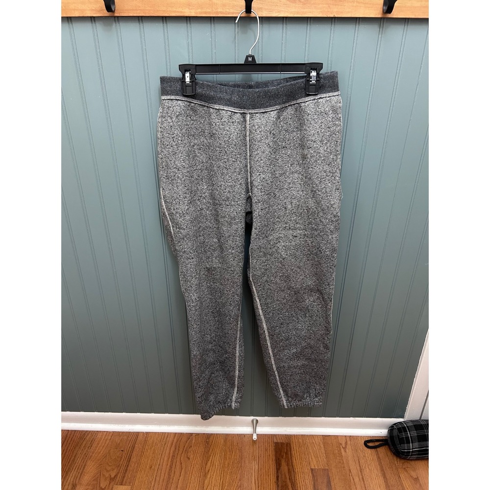 Wallace & Barnes J.Crew Mens Grey Textured Knit Jogger Sweatpants Medium